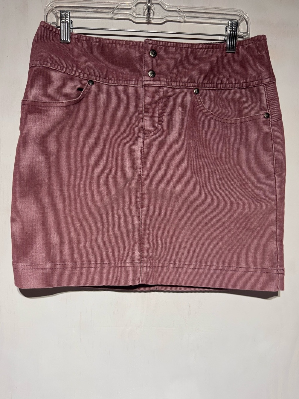Athleta Corduroy Skirt in Dusty Pink